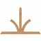 Ekena Millwork Richland Timber Gable Bracket, Western Red Cedar, 96"W x 64"H x 5 1/2"D x 5 1/2"F, 16/12 Pitch GBW096X64X0606RIC00SWR - alternate 1